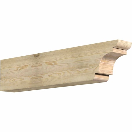 Ekena Millwork New Brighton Rough Sawn Rafter Tail, Douglas Fir, 6"W x 10"H x 48"L RFT06X10X48NEB00RDF